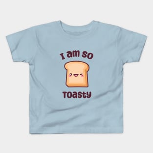 Cute Toasty Toast Kids T-Shirt